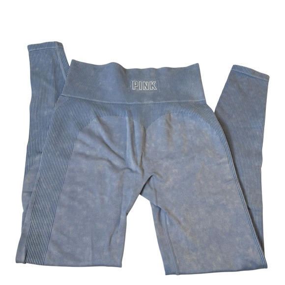 Victoria's Secret PINK Seamless High Waist‎ Workout Leggings Lot Of 2 Size Small - Picture 2 of 16